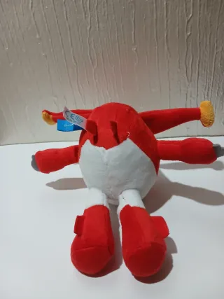 Peluche Avión Rojo Super Wings 16/ 17cm