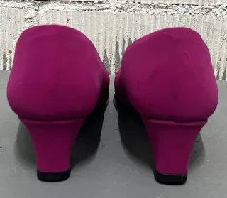 Zapatos salón Pepe Herrero tacón medio fucsia