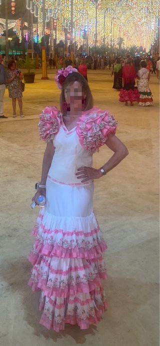 Vestido Flamenca Feria Talla Única
