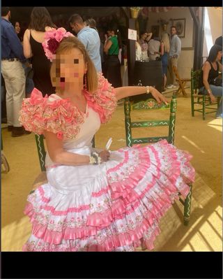 Vestido Flamenca Feria Talla Única