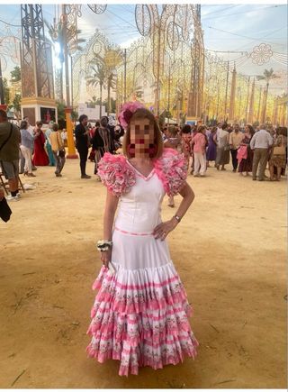 Vestido Flamenca Feria Talla Única