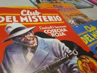 Lote de siete novelas cómic policíacas de los 80