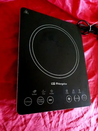 Placa Inducción Vitrocerámica Portátil