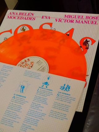 Cosas De Niños LP Vinilo Naranja 180g