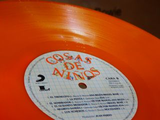 Cosas De Niños LP Vinilo Naranja 180g