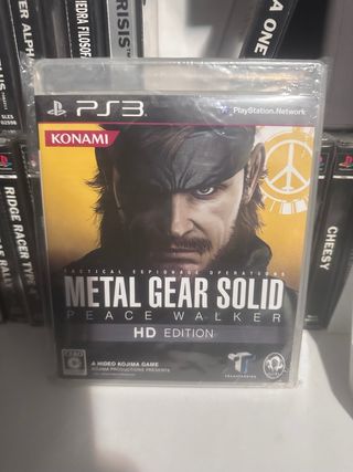 Metal Gear Solid Peace Walker HD PS3 Japonés
