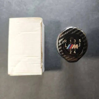 PALANCA CAMBIOS BMW M 5 MARCHAS CARBONO POMO BMW