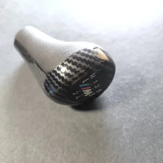 PALANCA CAMBIOS BMW M 5 MARCHAS CARBONO POMO BMW