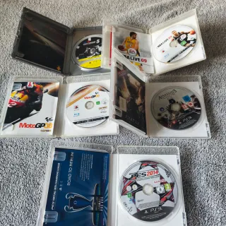 Lote 4 juegos ps3 + juego de regalo