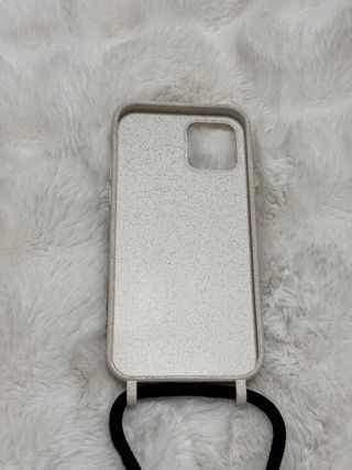 Funda iPhone 12 con Cuerda Negra