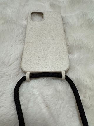Funda iPhone 12 con Cuerda Negra