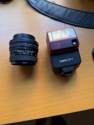 Vendo Canon T70 Cámara Analógica Completa