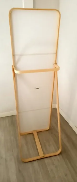 Espejo de pie madera y cristal