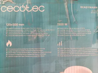 Radiador Cecotec Readywarm 750 Blanco