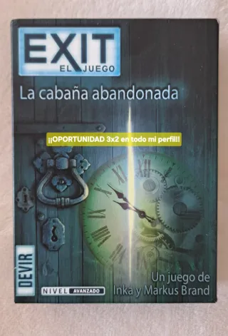 Juego EXIT La cabaña abandonada