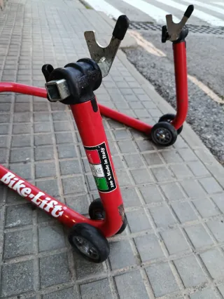 Caballete Moto Bike-Lift Rojo