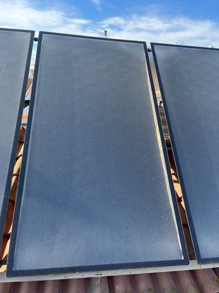 3 Paneles Solares Térmicos + Estructura y Depósito