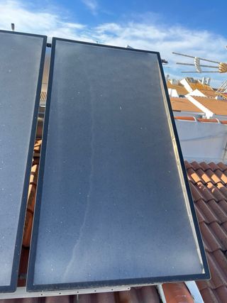 3 Paneles Solares Térmicos + Estructura y Depósito