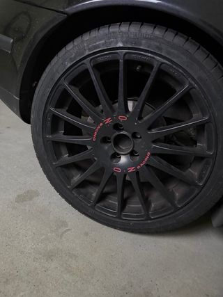 Llantas OZ Racing 18 sin neumaticos en 5x100