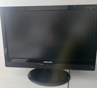 Monitor Philips LED 19 Negro también televisión