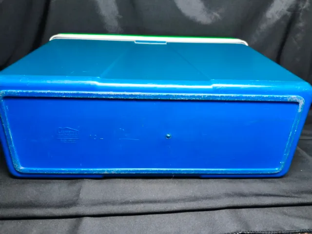 Nevera Vintage Azul y Verde Años 80