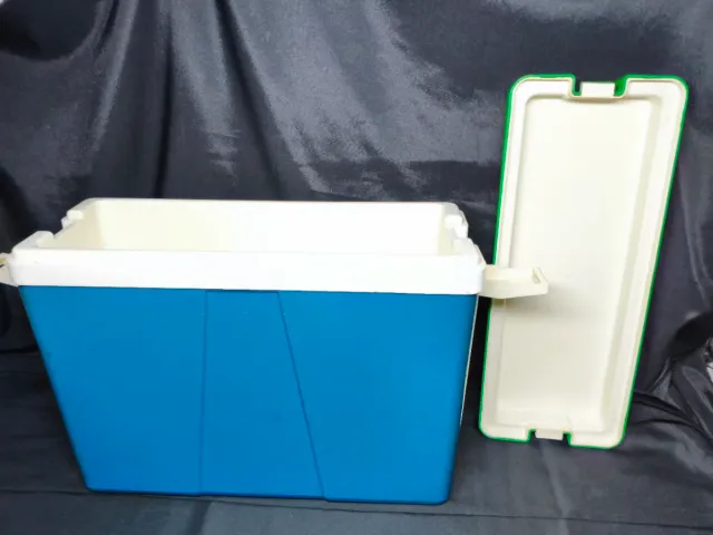 Nevera Vintage Azul y Verde Años 80