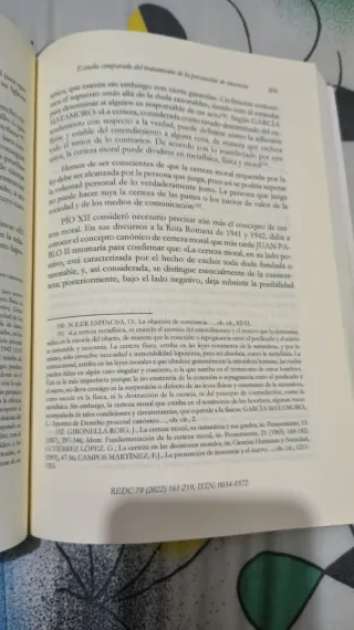 Derecho Canónico - Revista española 2022