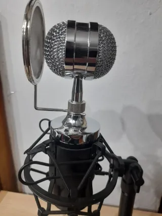 Micrófono Neewer NW-800 Negro/Plateado