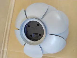 Lámpara Solar Flor de Loto 25cm METAL