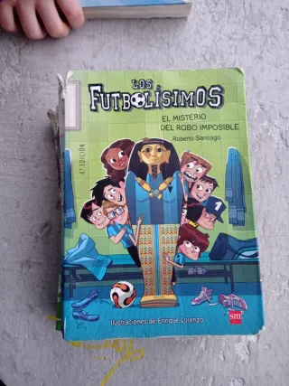 Lote 7 libros Los Futbolisimos