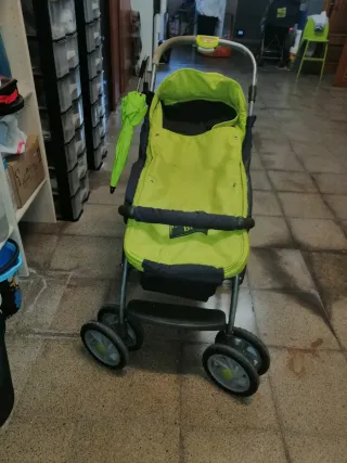 Silla de paseo convertible en hamaca