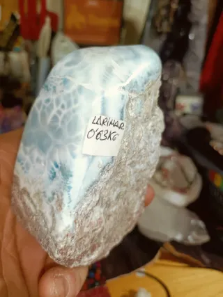 Larimar semipulido 630gr oferta !!!