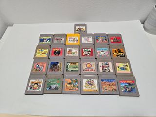 JP - lote 125 juegos game boy originales