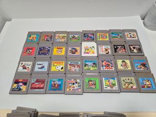 JP - lote 125 juegos game boy originales