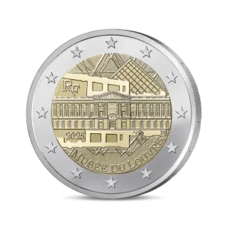 Francia 2025 moneda 2€ BU Louvre Venus de Milo