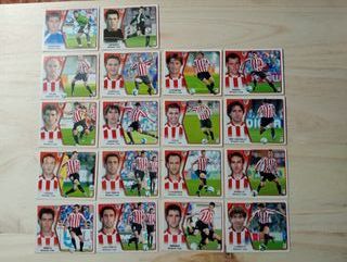 Lote cromos Athletic Bilbao, Celta, Málaga