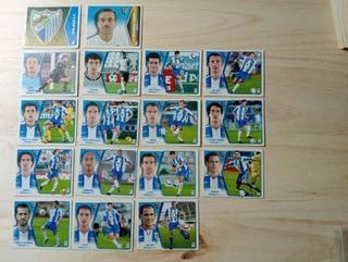 Lote cromos Athletic Bilbao, Celta, Málaga
