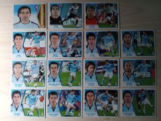 Lote cromos Athletic Bilbao, Celta, Málaga