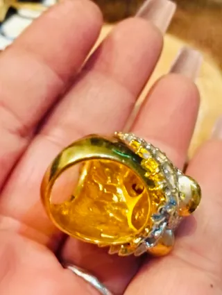 Anillo Diseño León Hombre