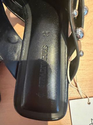 Sandalias Stradivarius Talla 36 Tachas Negras