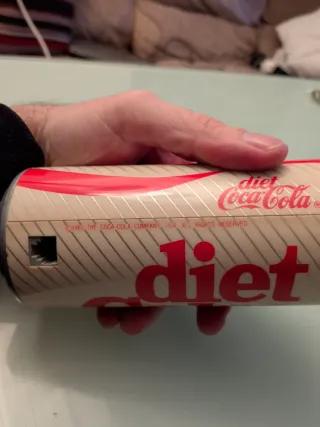 Teléfono Lata Coca-Cola Vintage