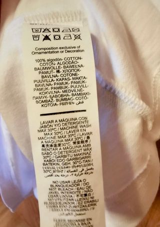 Camiseta Boxy 100% Algodón Talla L