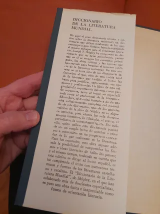 Diccionario de la literatura mundial