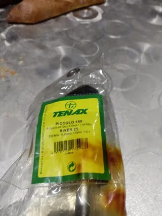 Caña de pescar y carrete