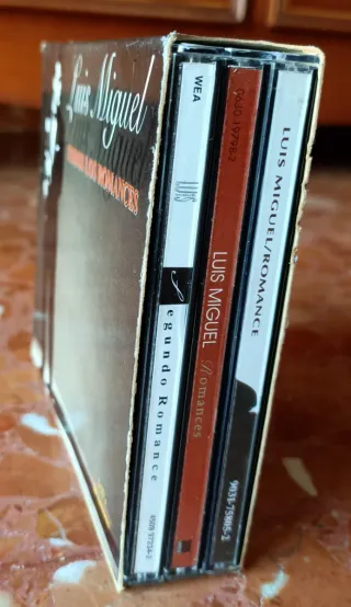 LUIS MIGUEL - Todos Los Romances. 3Cds BOX