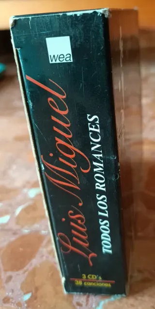 LUIS MIGUEL - Todos Los Romances. 3Cds BOX