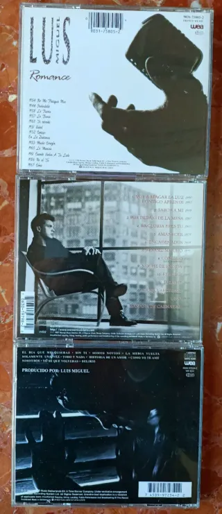 LUIS MIGUEL - Todos Los Romances. 3Cds BOX