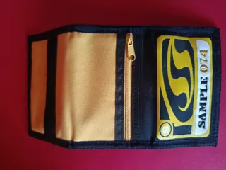 Cartera SIP California Negra y Amarilla