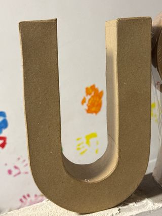 Letras R J U B F T G N O Z D Manualidades Cartón