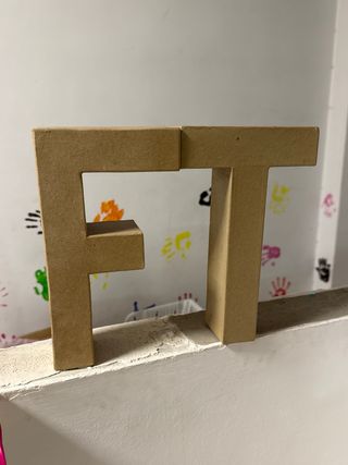 Letras R J U B F T G N O Z D Manualidades Cartón